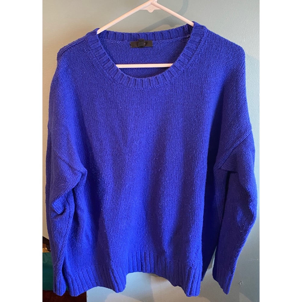 J.Crew Wool Blend Swing Tunic Sweater